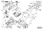 Bosch 3 600 H85 E00 Rotak 32 Ergoflex Lawnmower 230 V / Eu Spare Parts